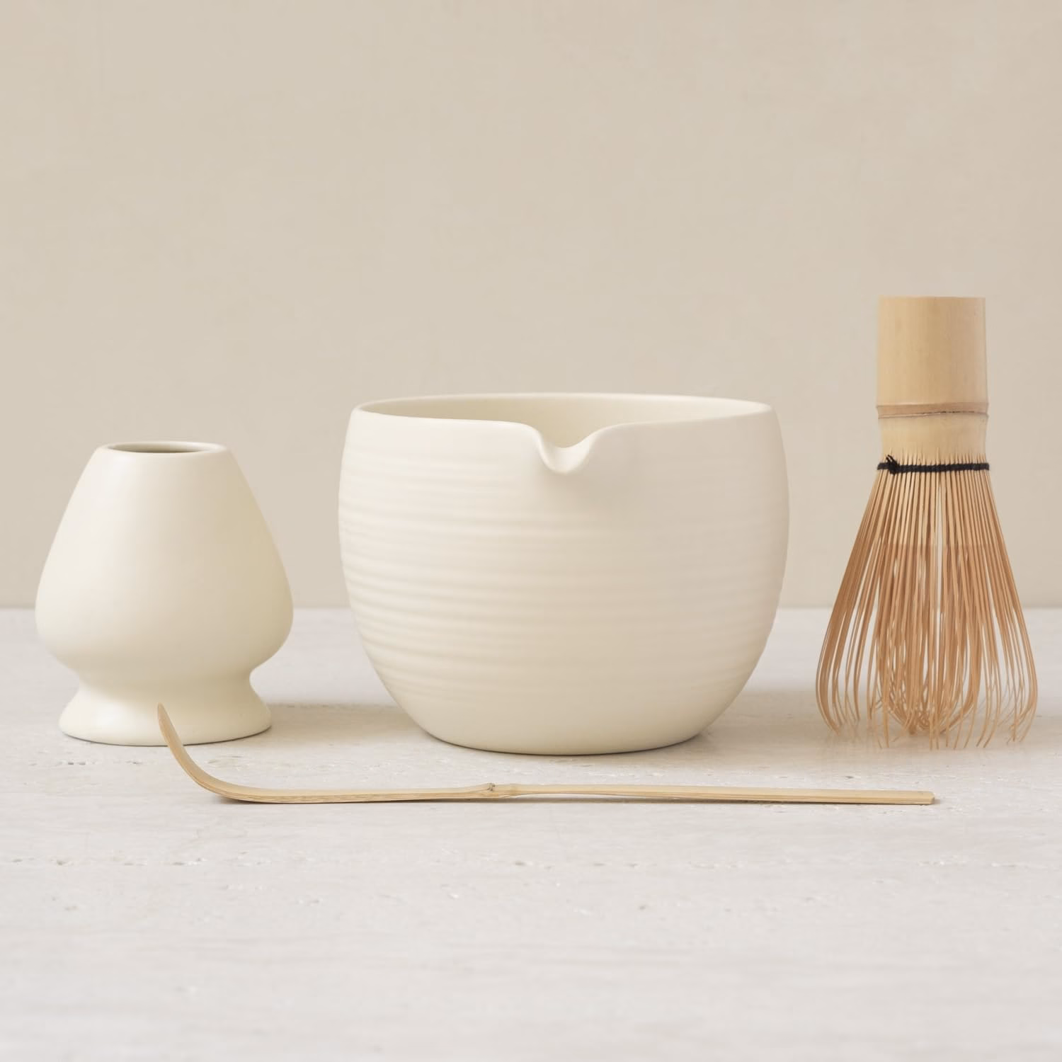 Modern Minimalist Ceramic Matcha Bowl